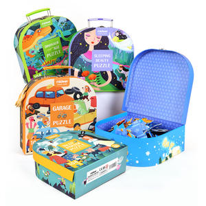 Rompecabezas Mideer de 104 piezas para niños, juego educativo de dinosaurios y transporte para edades de 2 a 4 años - Product Image 4