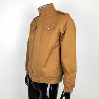 Veste de travail robuste kaki pour homme |   Vêtements de travail industriels durables, coupe-vent, multi-poches, pour la construction et la réparation automobile