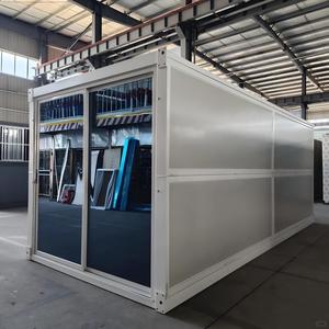 บ้านเคลื่อนที่พับได้ขนาดเล็ก บ้านสำเร็จรูปแบบพกพา บ้านคอนเทนเนอร์พับได้รูปตัว X สำหรับอยู่อาศัยหรือใช้เป็นสำนักงาน - Product Image 4