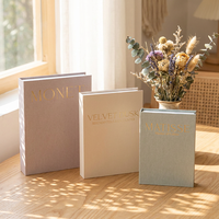 Boîte de rangement discrète en forme de livre pour bibelots et bijoux – Organisateur de bureau unique et élégant pour la maison