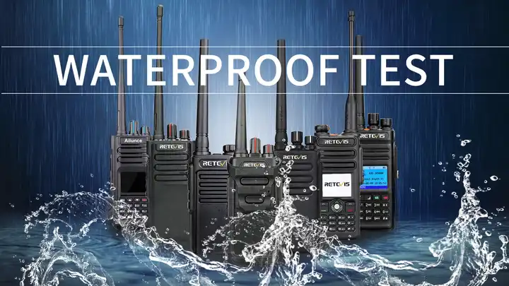 Wholesale Retevis RT29 10W IP67 Waterproof VHF analog Walkie talkie  136-174MHz VOX 3200mAh 16CH Monitor Scan Scrambler Handheld 2Way Radio From 