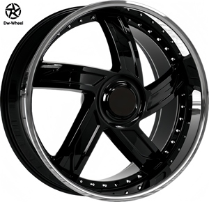 Rines de Aleación de Aluminio Forjado DW de 24 y 26 Pulgadas, Pulidos, con Borde Profundo, para Autos Stance, para Dodge Challenger 2008, Audi RS4 RS5 - Product Image 2