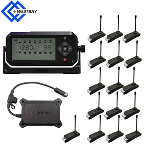 Westbay phổ không dây <span class=keywords><strong>DIY</strong></span> 2-26 cảm biến bên ngoài giám sát áp suất lốp 188 200PSI xe tải <span class=keywords><strong>TPMS</strong></span> - Product Image 3