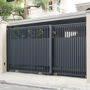 Nouvelle Conception <span class=keywords><strong>Portail</strong></span> Scolaire Industriel Automatique <span class=keywords><strong>Coulissant</strong></span> Écologique Durable en Aluminium Thermolaqué Clôture Électrique Rétractable <span class=keywords><strong>de</strong></span> <span class=keywords><strong>5m</strong></span> - Product Image 2