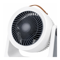 Ventilateur de bureau intelligent rétro populaire et confortable, 10000 mAh, à vitesse variable, avec protection contre la surchauffe, pour jardin et balcon