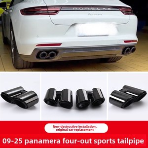 ท่อไอเสียสแตนเลส TYPY สำหรับ Porsche Panamera แบบสี่ช่อง พร้อมระบบไอเสีย GTS แบบสามชั้นสำหรับการปรับแต่งแบบสปอร์ต - Product Image 5