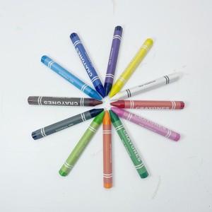 12 multi couleur non toxique pastel à l'huile crayon couleur pastel à l'huile art peinture dessin huile pastel cire crayon ensemble logo personnalisé - Product Image 2