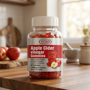 Las gomitas de vinagre de manzana promueven la digestión y la desintoxicación, y son deliciosas gomitas ricas en vitamina B12. - Product Image 1
