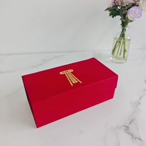 Boîte de rangement magnétique de style <span class=keywords><strong>livre</strong></span> rouge <span class=keywords><strong>bordeaux</strong></span> de haute qualité pour emballage de vin haut de gamme - Product Image 2