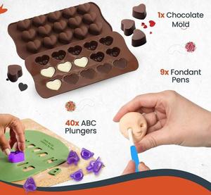 Kit Pasticceria Economico da 700 Pezzi: Supporto per Torte, Ugelli per Decorazione, Piatto Girevole e Utensili per Pasticceria Domestica - Product Image 2