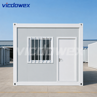 VICDOWEX Maison conteneur modulaire contemporaine et flexible en kit pour bureaux/entrepôts et solutions de campements modulaires