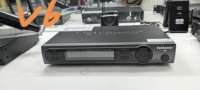 Sistema de Micrófono Inalámbrico VHF Profesional V6 KTV Entertainment, Mini Micrófono de Solapa y Auriculares, 100 Canales, para Karaoke