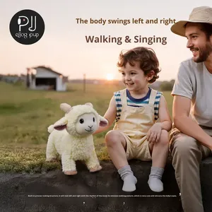 Juguete de Peluche Electrónico con Control Táctil de Voz, Perrito Oveja con Movimiento de Cola, 20 cm, <span class=keywords><strong>Fnaf</strong></span>, para Niños, con Carga USB y Correa - Product Image 4