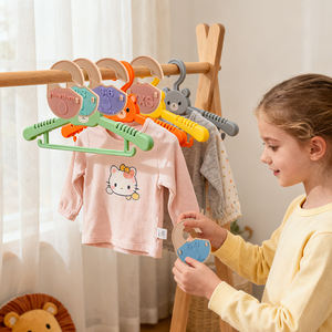 Organisateur de placard pour bébé multicolore pour la décoration de la <span class=keywords><strong>chambre</strong></span> d'enfant, séparateurs de vêtements pour bébé pour le placard, cintres pour les nouveaux parents - Product Image 5