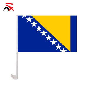 Bandera de <span class=keywords><strong>Bosnia</strong></span> para Espejo Retrovisor de Coche, 45*30cm, Impresión Personalizada, Bandera de <span class=keywords><strong>Bosnia</strong></span> y Herzegovina para Ventana de Coche - Product Image 1