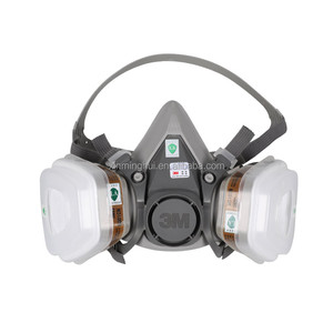 Directo de Fábrica: Ensamblaje de <span class=keywords><strong>Respirador</strong></span> de Media Cara <span class=keywords><strong>6200</strong></span> con Protector Facial de Goma, Máscara Protectora Reutilizable - Product Image 5