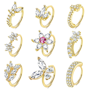 Gaby <span class=keywords><strong>Piercing</strong></span> en Acier Chirurgical Septum <span class=keywords><strong>Nez</strong></span>, Anneau de <span class=keywords><strong>Nez</strong></span> en Acier Inoxydable, Bijoux de <span class=keywords><strong>Piercing</strong></span> Corporel de Haute Qualité en Gros - Product Image 6