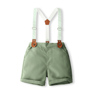Ensemble trois pièces d'été en coton pour garçon, style européen et américain, nouveau modèle frais, directement de l'usine transfrontalière - Product Image 4