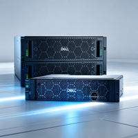Dell PowerVault ME5012 2U 12 Slot Storage Chassis PowerEdge Server Expansion Shelf Pengontrol Konektivitas Kecepatan Tinggi Penyimpanan