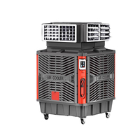 Approvisionnement d'usine économie d'énergie 25000m ³/h 2200W 220V/50Hz onduleur Air eau refroidissement froid plug-in refroidisseur pour ferme avicole