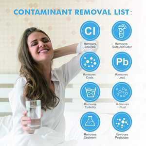 कॉम्बो पैक प्रतिस्थापन रेफ्रिजरेटर पानी फिल्टर 4204490 सक्रिय कार्बन वायु शुद्धिकरण कारतूस 7007067/7042798 - Product Image 5