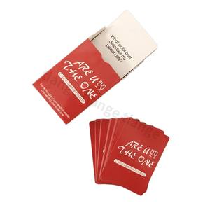 OEM無料サンプル大人のカップル会話ゲームトランプ - Product Image 2