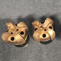 Ruitong 4 lames durables 165 mm, fraise PDC haute vitesse, trépan de forage de roche, outil forgé en acier au carbone API Reg 3 1/2