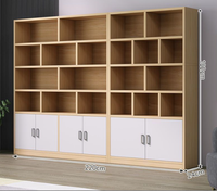 Armoire de présentation personnalisée pour cosmétiques, chaussures et sacs de salon de beauté
