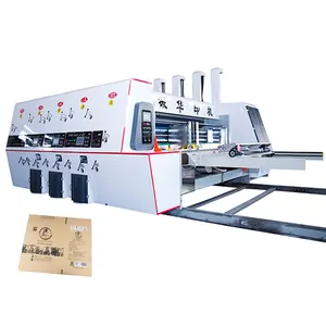 Flexo Printer Slotter Die Cutting Machine Flexo Printing Machine For Corrugated Carton