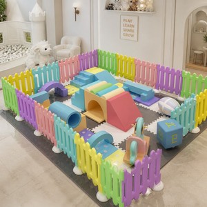 Set de Juego de Espuma de Cuero, Tobogán y Escalador para Bebés, Duradero y Seguro, Certificado EN1176, Color Personalizable, Uso en Interiores - Product Image 2