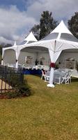 Tente de camping la plus grande au monde, en aluminium et PVC, tente de réception de mariage