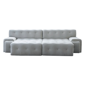 Wall Mounted Electric Fabric Sofa Cat Scratch Resistant Cloth Straight Row Living Room Recliner Sofa For Home Furniture - Product Image 4