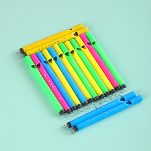 <b>Mini</b> Rainbow Bird Flute 11.5cm Plastic Musical Instrument For Kids Toy Whistle 10 <b>Pcs</b> Unisex Yiwu Origin - Product Image 1