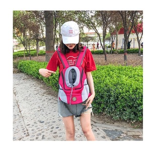 Fermuar Kapatmalı ve Moda Tasarımlı Naylon Kumaştan Küçük/Orta Boy Köpekler ve Kediler için Taşınabilir Evcil Hayvan Çantası Sırt Çantası - Product Image 6