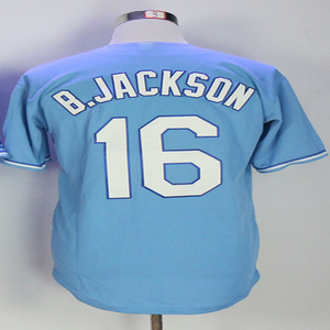 2025เสื้อเบสบอลชาย7คน bobby witt JR 16 Bo Jackson 13 Salvador Perez เย็บขนาด S-3XL - Product Image 4