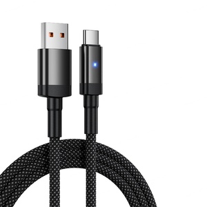 Cable USB a Tipo C Universal de Alta Calidad de 100 W, 1.2 M 2 M, Cargador de Datos, Carga Rápida para Teléfono Móvil - Product Image 1