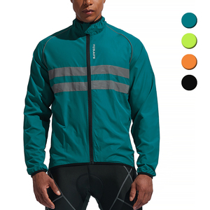 Chaquetas reflectantes resistentes al agua para ciclismo de montaña, rompevientos ultraligeros, OEM - Product Image 1