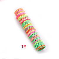 Lot de bandeaux élastiques pour cheveux pour enfants et filles, accessoires pour cheveux de 3CM, en Polyester et Opp, Vanlike CN, ZHE Fas01, 50 pièces/lot, nouvelle collection