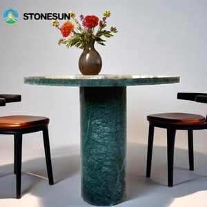 StoneSun, <span class=keywords><strong>mesa</strong></span> de comedor de mármol verde única, muebles de comedor modernos, piedra de mármol Alpi Verde para <span class=keywords><strong>mesa</strong></span> de comedor, <span class=keywords><strong>Mesa</strong></span> <span class=keywords><strong>Marmol</strong></span> - Product Image 5