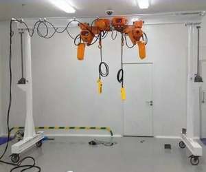 Système de grue mobile à portique en acier portable avec capacité de 2/5/10 tonnes / Personnalisable pour les entrepôts / la construction - Product Image 5