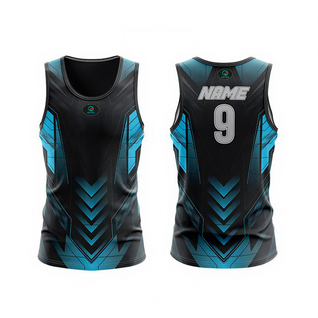 Full Sublimation Professional Custom Touch Football Uniform Touch Rugby Jersey Singlet for Men