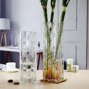 <span class=keywords><strong>Vase</strong></span> <span class=keywords><strong>en</strong></span> <span class=keywords><strong>verre</strong></span> <span class=keywords><strong>transparent</strong></span> <span class=keywords><strong>cylindrique</strong></span> <span class=keywords><strong>en</strong></span> bambou <span class=keywords><strong>en</strong></span> gros, <span class=keywords><strong>grand</strong></span> <span class=keywords><strong>vase</strong></span> pour arrangement floral, <span class=keywords><strong>vase</strong></span> à fleurs pour la maison, mariage, vente chaude - Product Image 4