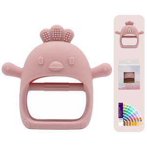 Melikey nhà sản xuất tùy chỉnh bé teethers BPA free OEM mọc răng đồ chơi Silicone teethers - Product Image 1