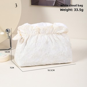 Nouvelle grande capacité nuage trousse de maquillage organisateur de toilette anti-poussière voyage <span class=keywords><strong>minimaliste</strong></span> Portable <span class=keywords><strong>cosmétique</strong></span> de poche - Product Image 6