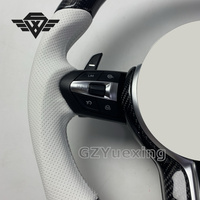 Volant en fibre de carbone adapté pour BMW F01 F02 F03 F04 F06 F07 F10 F11 F12 F15 F16 F18 F20 F25 F26 F30 F32 E60 M3 M5 M6