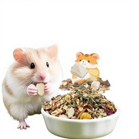 Makanan Hamster Tinggi Protein Sereal Alami Nutrisi Lengkap Diet Harian Pelet untuk Hamster Dwarf dan Gerbil