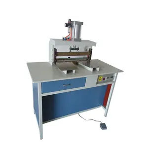Pneumatic Firewire Slot Pressing Machine for Hard cover Book making and Notebook making