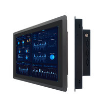 PC industrial de 21,5 pulgadas con táctil capacitiva Nuevo Monitor todo en uno montado en la pared Accesorios de computadora integrados