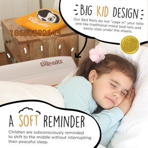 Barrière de lit portable pour bébé, pare-chocs gonflable, imperméable, anti-fuite, barrière de sécurité pour tout-petits, enfants, bébés, barrière de lit pour la maison et l'hôtel - Product Image 6