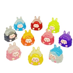 Sombrero de uso luminoso <span class=keywords><strong>KIKI</strong></span> Tuanzi Diy accesorios de resina Tide Play resina mixta de resina para Decoración - Product Image 5